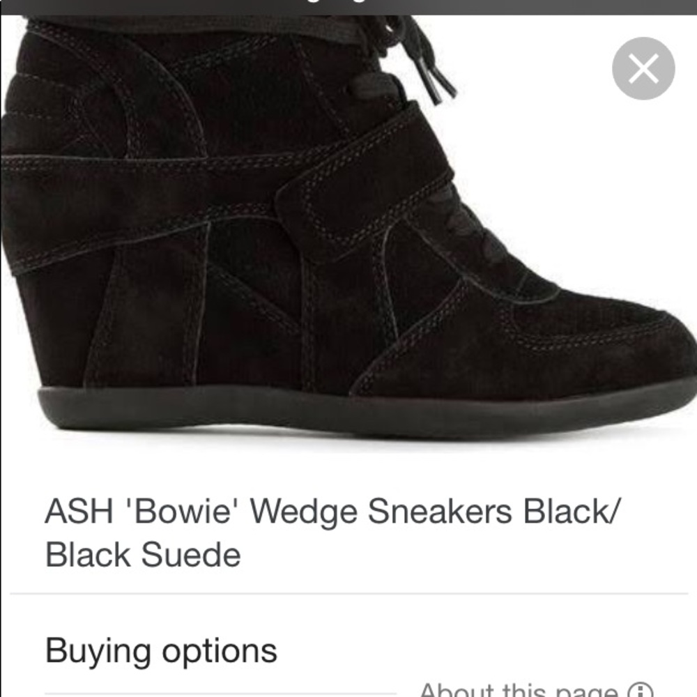Ash Bowie wedge sneakers